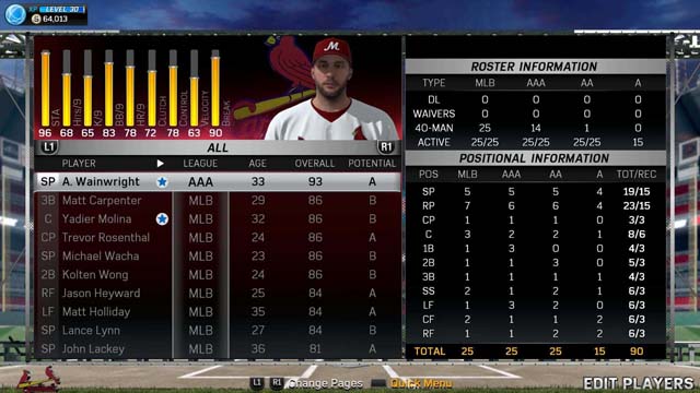 Roster Upgrade Roster Upgrade